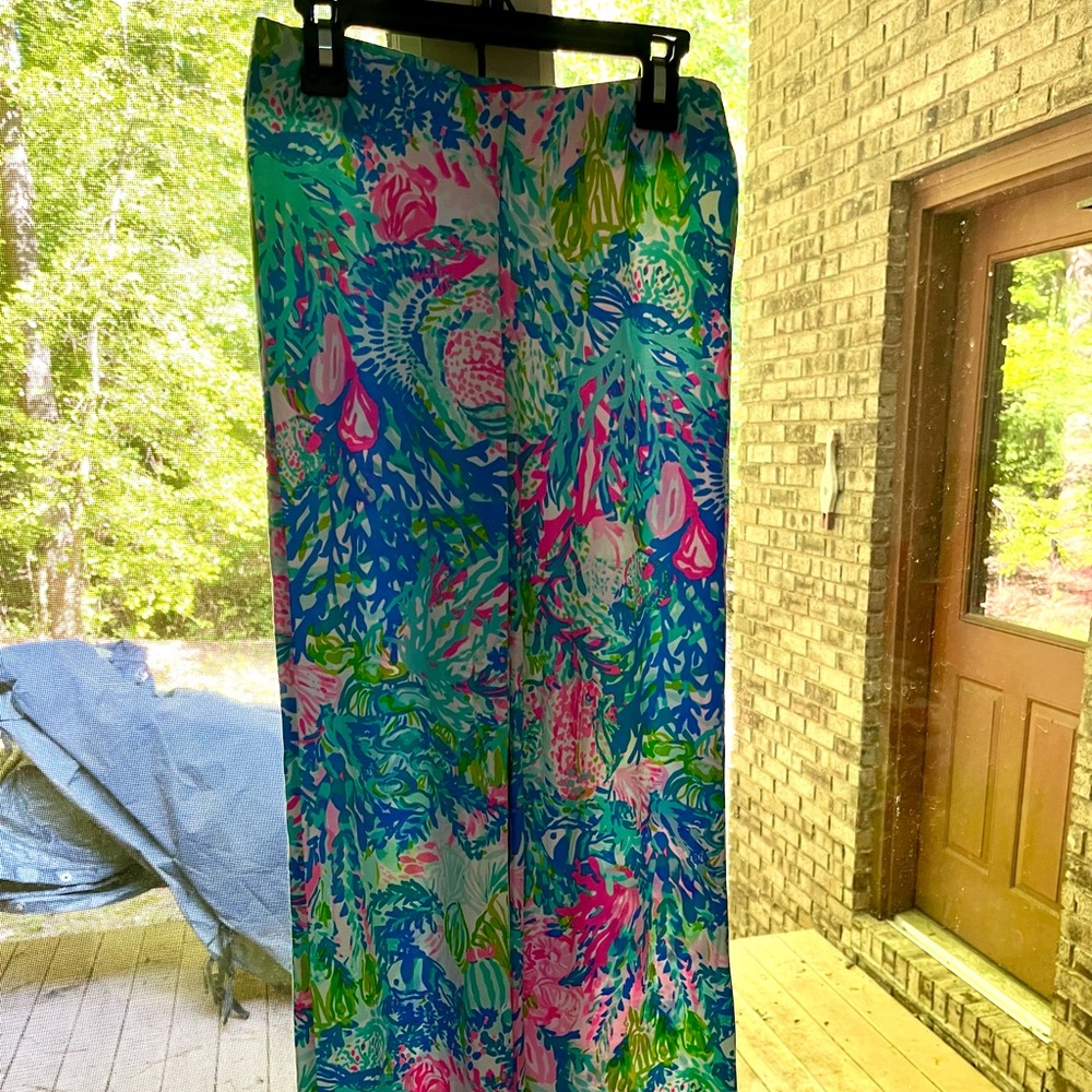 Lilly Pulitzer Georgia May Palazzo Pants XXS